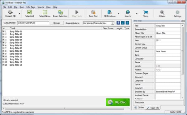 Install the latest version of FreeRIP MP3 converter according to your PC OS.